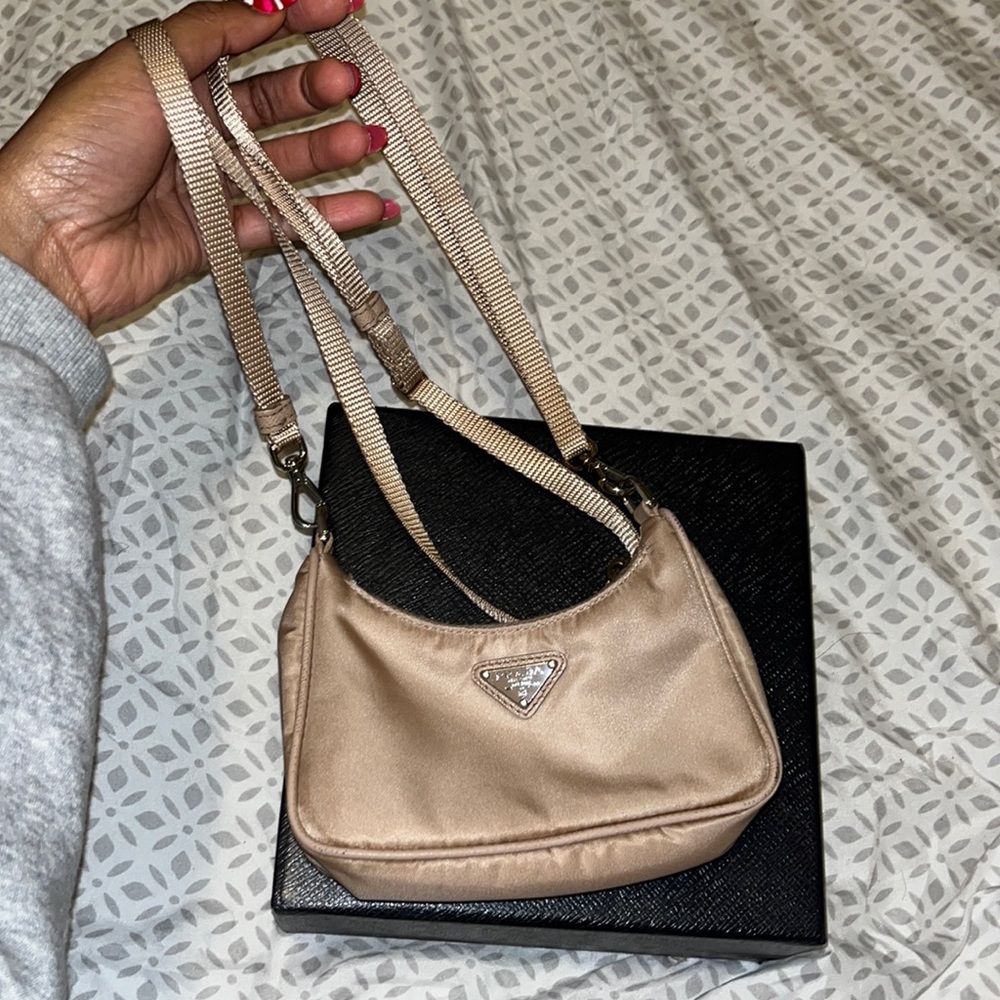 Prada Re-edition Mini Nylon bag.